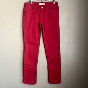 [Paris Blues] Red Skinny Jeans